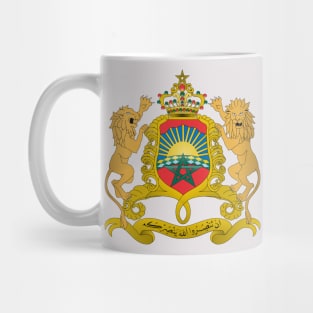 Morocco - kingdom of Morocco symbol logo Mug